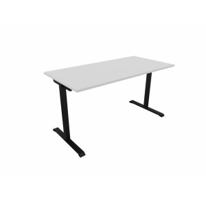 Matelpro Bureau droit individuel Online T Blanc, gris clair, beige, graphite, noir, acacia, epicéa gris ou chêne naturel  74 cm