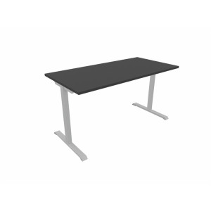 Matelpro Bureau droit individuel Online T Blanc, gris clair, beige, graphite, noir, acacia, epicéa gris ou chêne naturel  74 cm