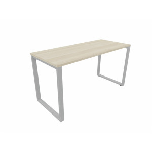 Matelpro Bureau droit individuel Online Q Blanc, gris clair, beige, graphite, noir, acacia, epicéa gris ou chêne naturel  74 cm
