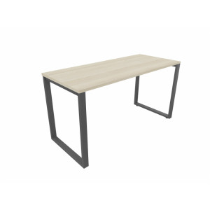 Matelpro Bureau droit individuel Online Q Blanc, gris clair, beige, graphite, noir, acacia, epicéa gris ou chêne naturel  74 cm