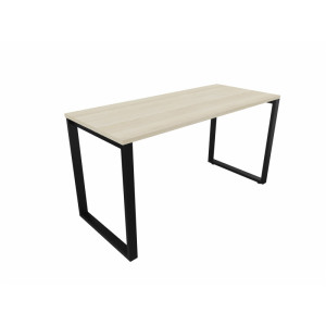 Matelpro Bureau droit individuel Online Q Blanc, gris clair, beige, graphite, noir, acacia, epicéa gris ou chêne naturel  74 cm