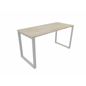 Matelpro Bureau droit individuel Online Q Blanc, gris clair, beige, graphite, noir, acacia, epicéa gris ou chêne naturel  74 cm