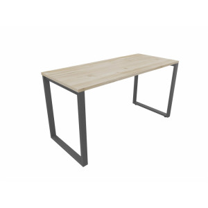 Matelpro Bureau droit individuel Online Q Blanc, gris clair, beige, graphite, noir, acacia, epicéa gris ou chêne naturel  74 cm