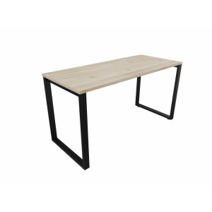 Matelpro Bureau droit individuel Online Q Blanc, gris clair, beige, graphite, noir, acacia, epicéa gris ou chêne naturel  74 cm