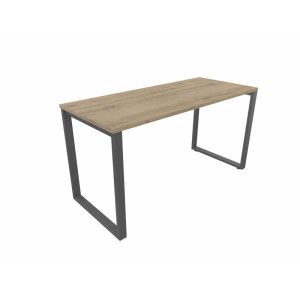 Matelpro Bureau droit individuel Online Q Blanc, gris clair, beige, graphite, noir, acacia, epicéa gris ou chêne naturel  74 cm
