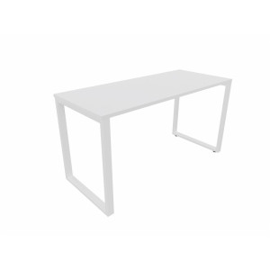 Matelpro Bureau droit individuel Online Q Blanc, gris clair, beige, graphite, noir, acacia, epicéa gris ou chêne naturel  74 cm