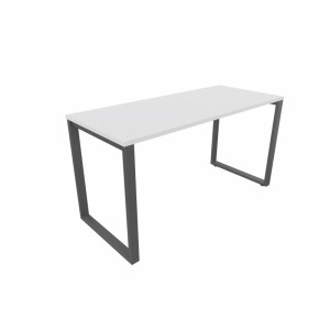 Matelpro Bureau droit individuel Online Q Blanc, gris clair, beige, graphite, noir, acacia, epicéa gris ou chêne naturel  74 cm