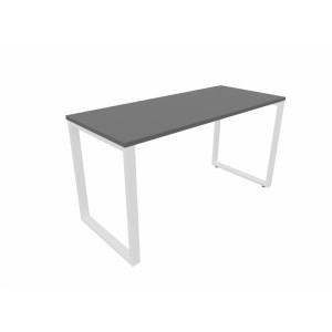 Matelpro Bureau droit individuel Online Q Blanc, gris clair, beige, graphite, noir, acacia, epicéa gris ou chêne naturel  74 cm