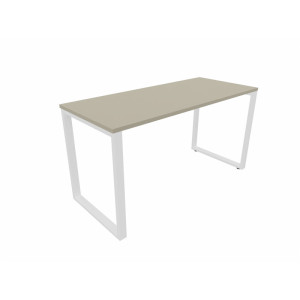 Matelpro Bureau droit individuel Online Q Blanc, gris clair, beige, graphite, noir, acacia, epicéa gris ou chêne naturel  74 cm