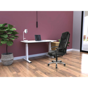 Star One Siège de direction en PU noir Actus Noir  117 cm