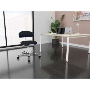 Star One Chaise de bureau ergonomique en tissu Nessy Beige, vert, orange, rouge, bordeaux, bleu, bleu marine, marron clair, anthracite ou noir  70 cm