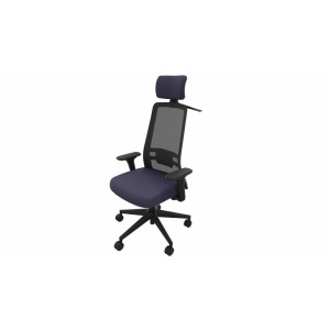 Leaderburo Siège de bureau en tissu coque noire Holly Crème, vert pomme, violet, rouge, bleu clair, gris, bleu ou noir