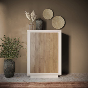Balias Home Buffet haut moderne cachemire/mercure Rosine Cachemire/mercure