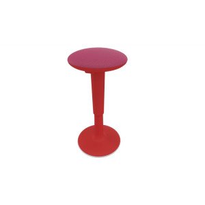 Leaderburo Tabouret ergonomique réglable en hauteur Topy Blanc, graphite, rouge, bleu, jaune, vert