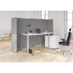 Optizen Caisson à tiroirs profondeur 80 cm Londonien Blanc, gris, érable, hêtre, chêne, chêne ambré, noyer ou graphite