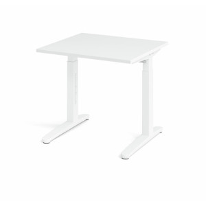 Optizen Bureau assis-debout réglable en hauteur Naomi Blanc, gris, érable, hêtre, chêne, chêne ambré, noyer ou graphite