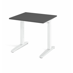 Optizen Bureau assis-debout réglable en hauteur Naomi Blanc, gris, érable, hêtre, chêne, chêne ambré, noyer ou graphite