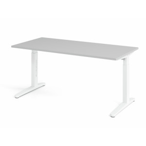 Optizen Bureau assis-debout réglable en hauteur Naomi Blanc, gris, érable, hêtre, chêne, chêne ambré, noyer ou graphite