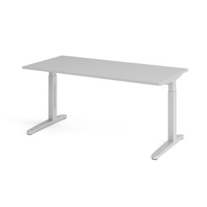 Optizen Bureau assis-debout réglable en hauteur Naomi Blanc, gris, érable, hêtre, chêne, chêne ambré, noyer ou graphite
