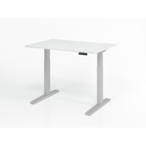 Optizen Bureau assis-debout électrique Ezra Blanc, gris, érable, hêtre, chêne, chêne ambré, noyer ou graphite