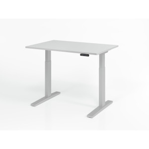 Optizen Bureau assis-debout électrique Ezra Blanc, gris, érable, hêtre, chêne, chêne ambré, noyer ou graphite