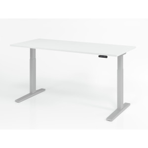 Optizen Bureau assis-debout électrique Ezra Blanc, gris, érable, hêtre, chêne, chêne ambré, noyer ou graphite