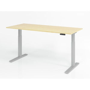 Optizen Bureau assis-debout électrique Ezra Blanc, gris, érable, hêtre, chêne, chêne ambré, noyer ou graphite