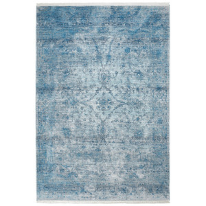 Deladeco Tapis vintage à courtes mèches Akar
