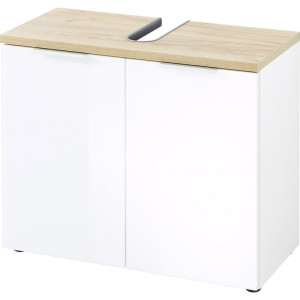 Vivabita Meuble sous vasque moderne Catarina Blanc