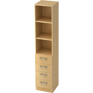 Optizen Amoire de bureau à 4 tiroirs Lindsey