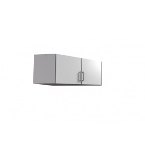 Deladeco Surmeuble pour armoire d'angle Bolivie Blanc, chêne, chêne foncé ou blanc/béton
