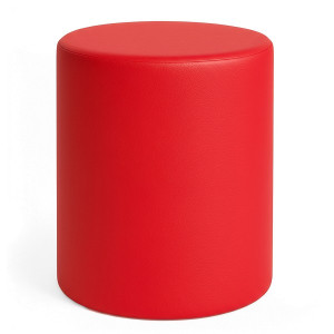Sitzhocker Kaikoon rot &Oslash;39 x 45 cm