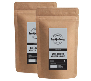 Les Petits Torréfacteurs Gemahlener Kaffee Mit Nussaroma 2 X 125 G - MaxiCoffee