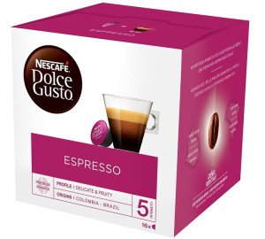 Nescafé Dolce Gusto 16 Espresso Kapseln – Nescafe* Dolce Gusto* - MaxiCoffee