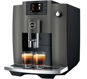 Jura - Kaffeevollautomat E6 Dark Inox Ec - 1450 W - MaxiCoffee