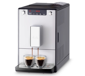 Expresso Broyeur Melitta Caffeo Solo Argent - Noir E950-103  -  Machine à café à grain 1400 W - MaxiCoffee