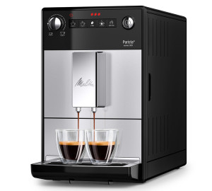 Expresso Broyeur  Melitta Purista Argent F 230-101  -  Machine à café à grain 1400 W - MaxiCoffee