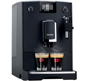 Expresso Broyeur  Nivona Café Romantica Nicr 550 Noire  -  Machine à café à grain 1455 W - MaxiCoffee Garantie 2 ans