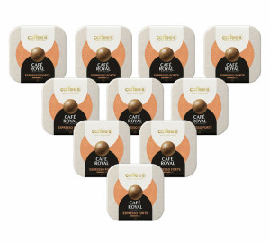 Café Royal - Espresso Forte Kompatibel Mit Coffeeb -90 Kaffeebälle - MaxiCoffee
