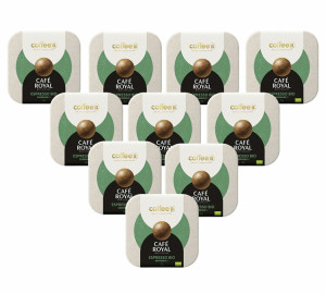 Café Royal - Espresso Bio Kompatibel Mit Coffeeb - 90 Kaffeebälle - MaxiCoffee