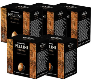 Café Pellini 50 Nescafe* Dolce Gusto* Kompatible Kapseln Intenso – Pellini - MaxiCoffee