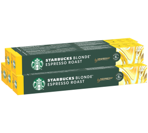 Starbucks - Blonde Espresso Roast - Kompatibel Mit Nespresso® - 50 Kapseln - MaxiCoffee