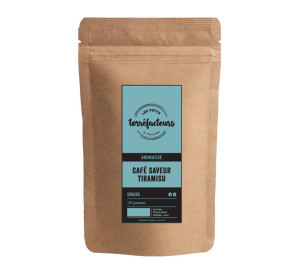 Les Petits Torréfacteurs - Tiramisu Aromatisierte Kaffeebohnen 125 G - MaxiCoffee
