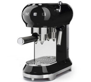 Smeg Siebträgermaschine Schwarz 50's Retro Style - 1350 W - MaxiCoffee