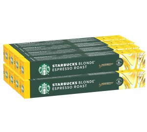 80 Nespresso* Original Kompatible Kapseln Blonde Espresso Roast – Starbucks - MaxiCoffee