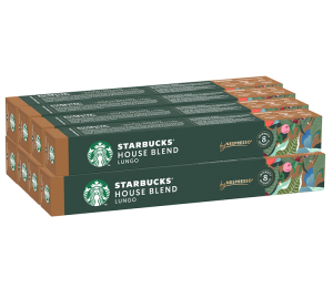 80 Nespresso* Original Kompatible Kapseln House Blend – Starbucks - MaxiCoffee