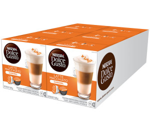 Nescafé Dolce Gusto 96 Latte Macchiato Caramel Kapseln – Nescafe* Dolce Gusto* - MaxiCoffee
