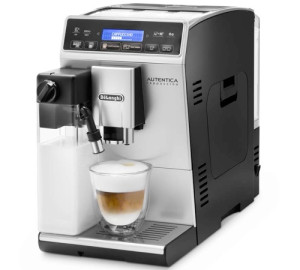 DeLonghi Expresso Broyeur De'Longhi Autentica Etam 29.660.sb Cappuccino Gris  -  Machine à café à grain 1450 W - MaxiCoffee
