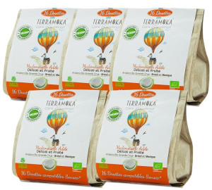 Terramoka - Bio-kaffeepads Mademoiselle Adele X 80 - MaxiCoffee