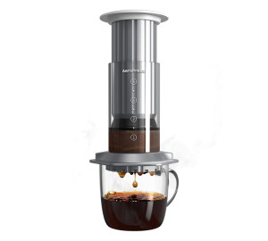 Aeropress - Tragbarer Kaffeebereiter Premium Aus Glas - - MaxiCoffee